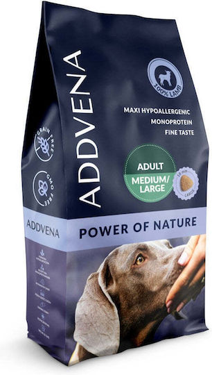 Nature 10kg Dry Food for Adult Dogs of Medium and Large Breeds with Lamb