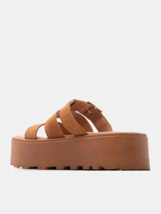 Summer Women's Tabac Brown Platforms