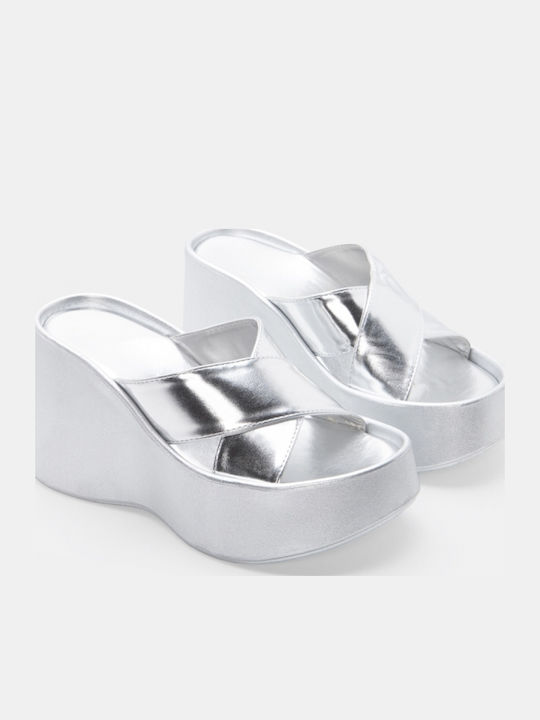Summer Women's Silver Platforms