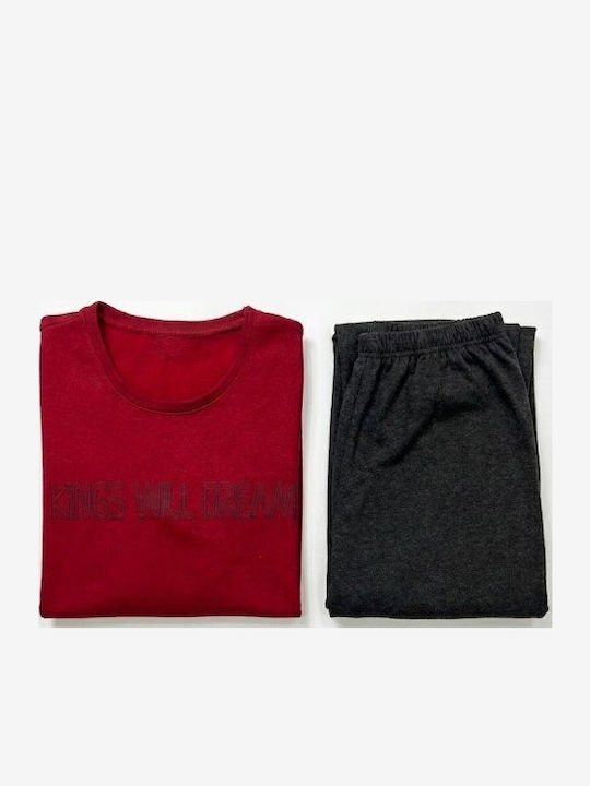 Soccus Pijama Bărbătească De Iarnă Din Bumbac Multicoloră
