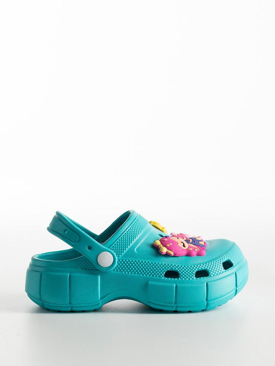 Kids Beach Clogs Turquoise ΠK26-151-0141-1-TYRKOUAZ