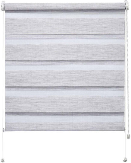 Rollos Partieller Blackout Doppelt P68xH215cm Grau Rollos Partieller Blackout Doppelt P68xH215cm Grau
