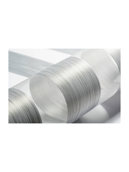 Rolete Geam Semi-Blackout Dublu Gri Lățime 68xÎnălțime 215 cm