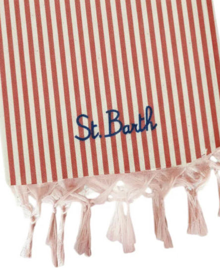 Mc2 Saint Barth Foutas Light N-towel Red 8051689482320