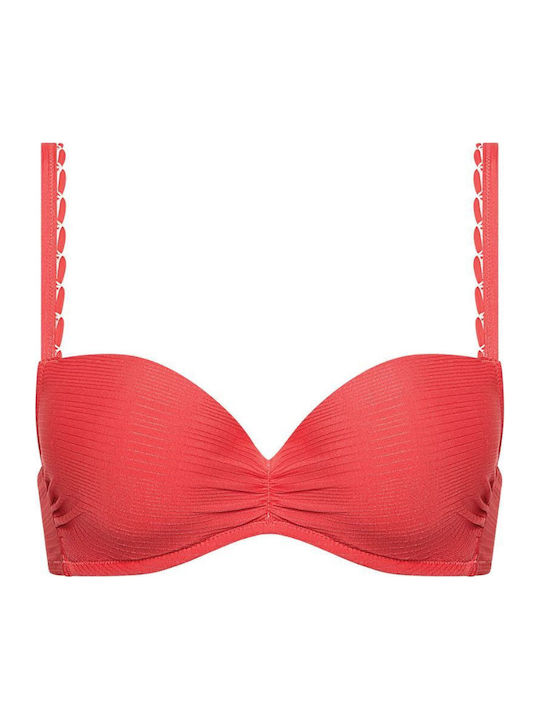 Bikini Σουτιέν με Ενίσχυση Πορτοκαλί