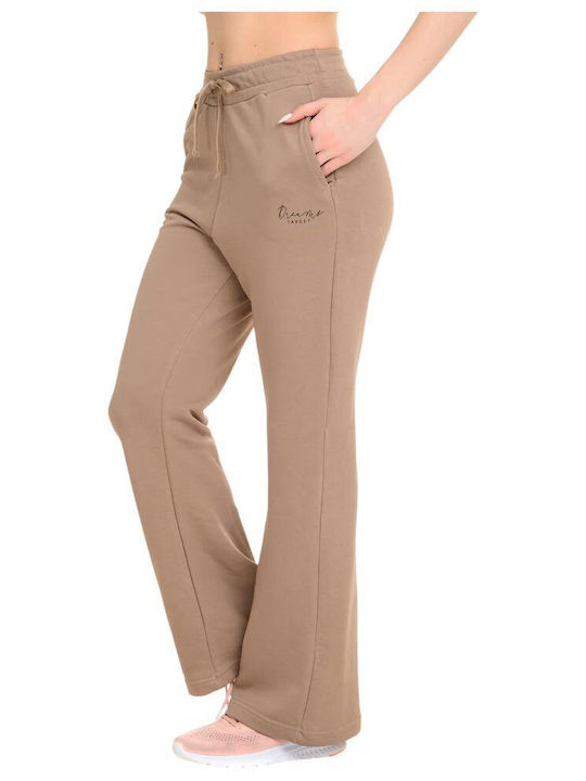 Damen Jogginghosen Braun