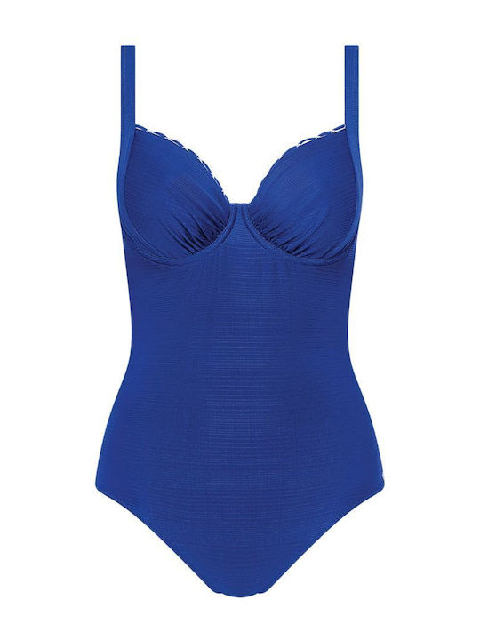 Costum De Baie Întreg Albastru