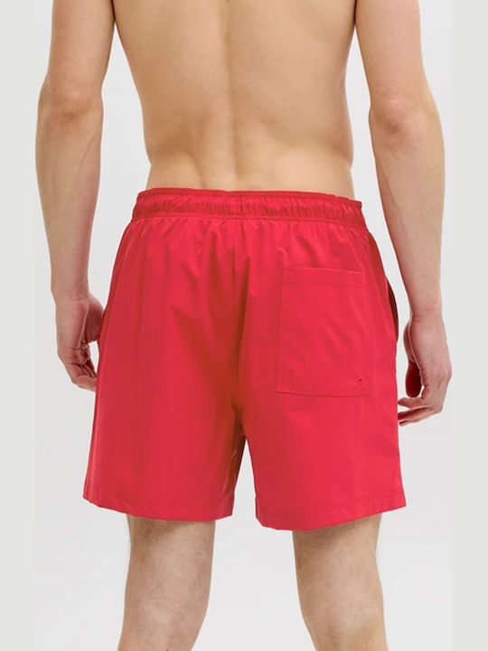 Jack & Jones Ανδρικό Μαγιό Σορτς Κόκκινο
