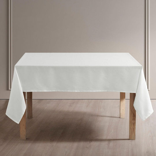 Kotonia Home Τραπεζομάντηλο Λευκό 140x220εκ.