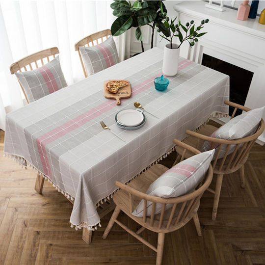 FRIPIA Τραπεζομάντηλο με Κέντημα Πολύχρωμο 140x300εκ.