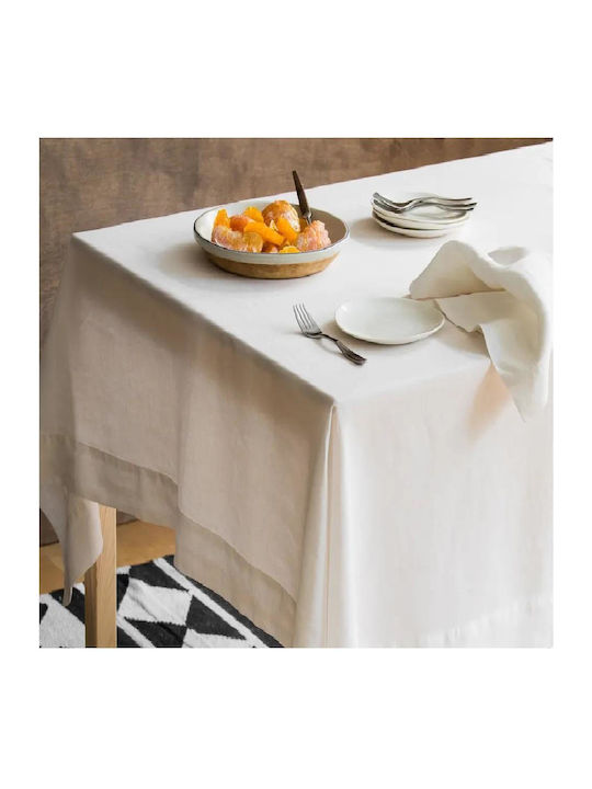 Kotonia Home Cotton White Tablecloth 180x320cm