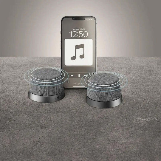 Cellular Line Bluetooth Speaker 3W With Battery Life Up To 12 Hours Black
