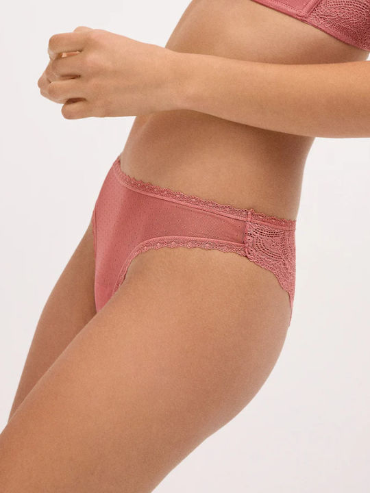 Ysabel Mora Underwear Set Bra With Brazil Orange