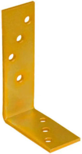 Domax Eckregal aus Metall in Gold Farbe 120x80mm