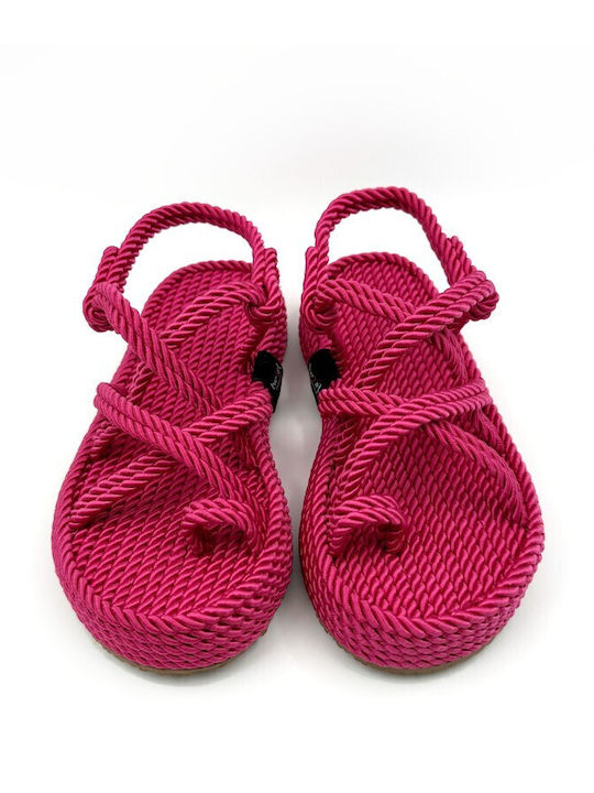 Sandale Casual Damă Fuchsia