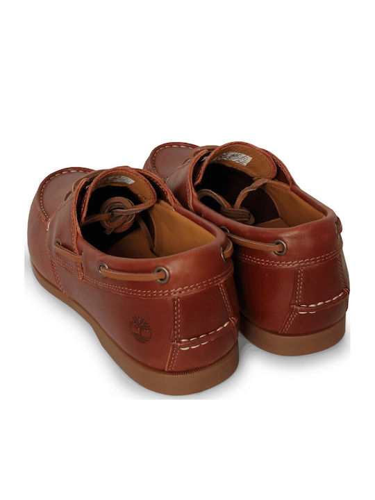 Cedar Bay Mocasini Barbati Boat Shoes in Culoare Maro
