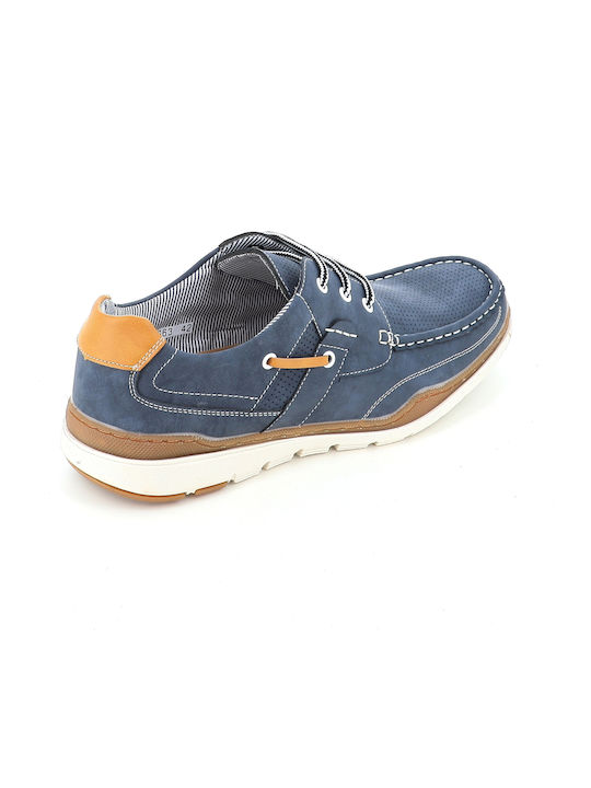 Men's Moccasins in Blue Colour 163/5063_MPLE