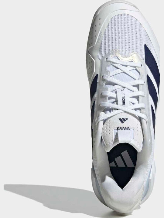 adidas Adizero Ubersonic 5 Дамски Обувки За Тенис За Глинени Игрища Бели
