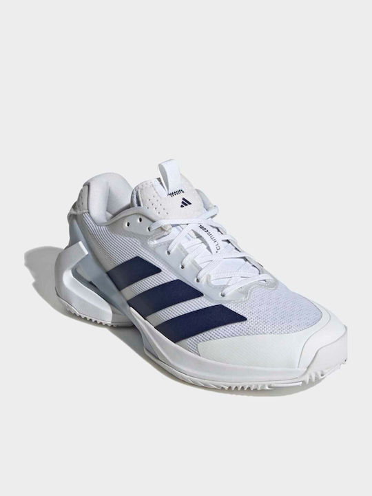 adidas Adizero Ubersonic 5 Дамски Обувки За Тенис За Глинени Игрища Бели