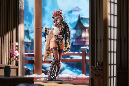 Göttin Victory Nikke Statue 1/7 Noir Schwarzes Kaninchen 25 cm
