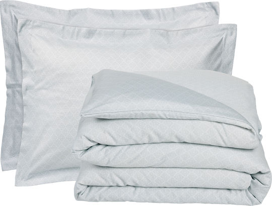 Das Home 1725 Комплект Чаршафи King Size 260x280см Сиви (4 броя)