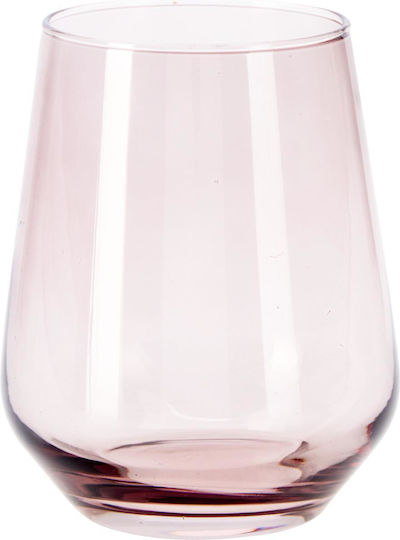 Ποτήρι από Γυαλί Ροζ 425ml