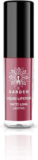 Garden Lang anhaltend Flüssig Lippenstift Matt Dark Cherry 06 2ml
