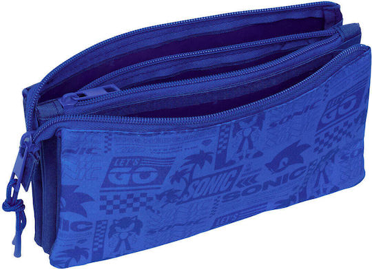 Sonic Pencil Case Blue