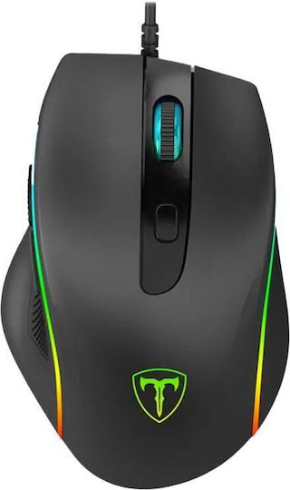 T-Dagger Rekrut 2 RGB Gaming Maus 3200 DPI Schwarzes