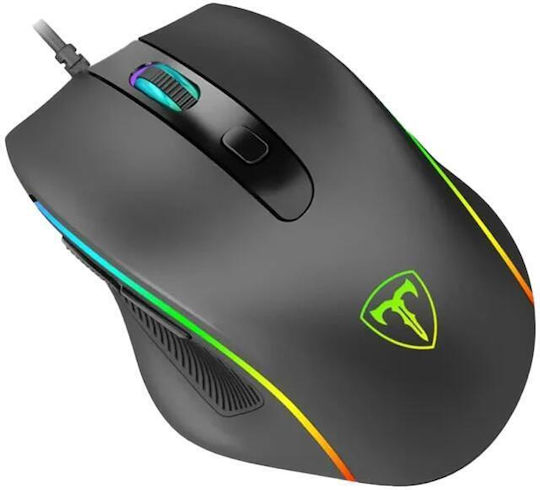 T-Dagger Rekrut 2 RGB Gaming Maus 3200 DPI Schwarzes