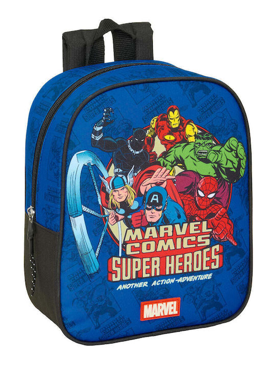 Avengers Ghiozdan Școlar Troler Școală Primară Albastru 22 x 10 x 27 cm