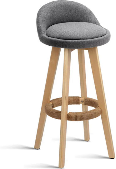 Σκαμπό Μπαρ Gray 80x37x37εκ. Σκαμπό Μπαρ Gray 80x37x37εκ.