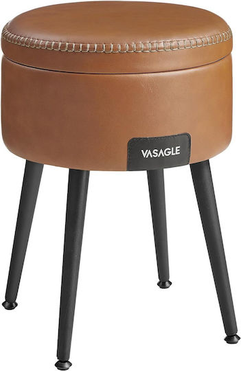 Stool For Living Room Caramel Brown
