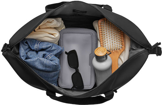Gaston Luga Sak Voyage Black Fabric Gaston