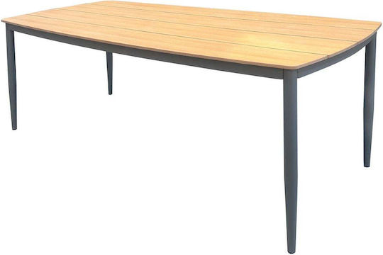 Masă Denver 220x97x74 Gri