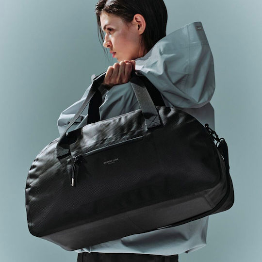 Gaston Luga Sak Voyage Black Fabric