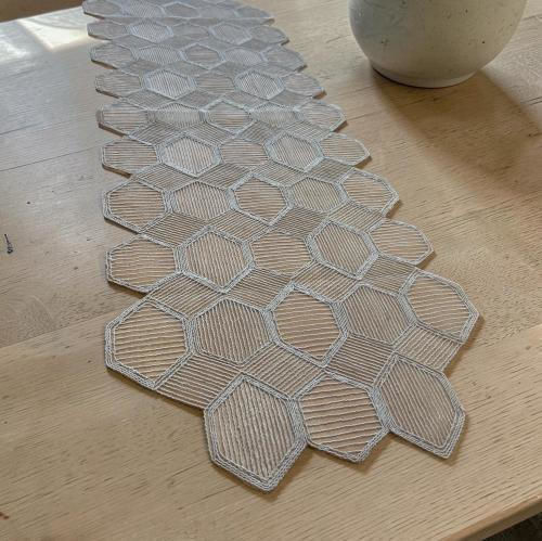 Linea Home Καρέ Σετ Cell με Δαντέλα