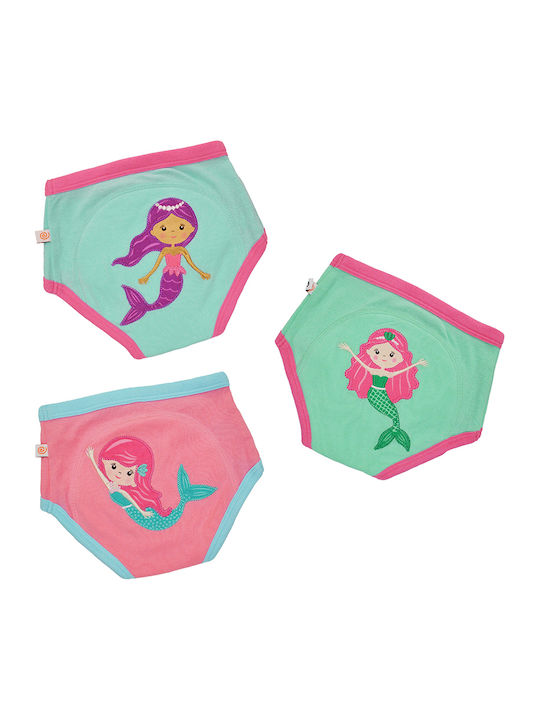 Zoocchini Σετ Παιδικά Εσώρουχα Πάνες 3τμχ Mermaids Zoocchini Σετ Παιδικά Εσώρουχα Πάνες 3τμχ Mermaids