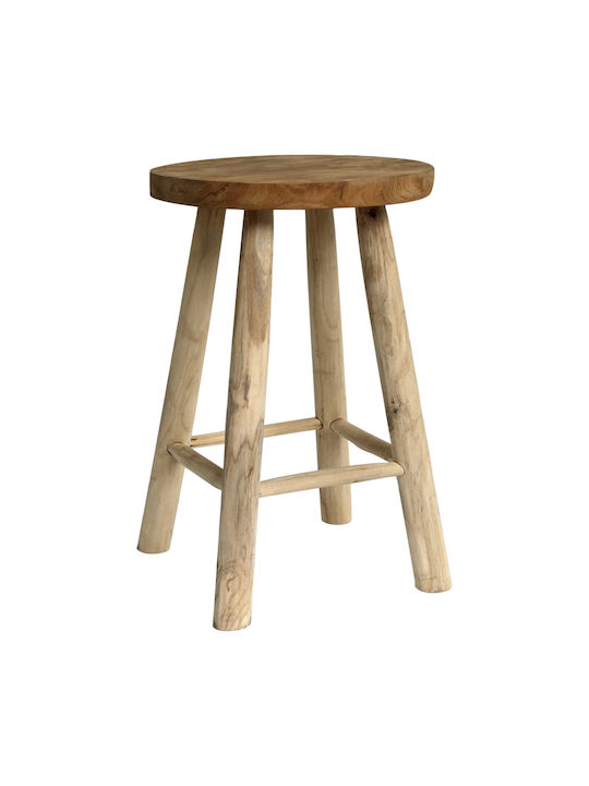 Hocker Für das Wohnzimmer Hölzernes Kont Braun 30x30x45cm