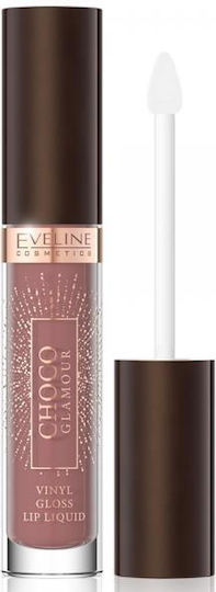 Eveline Choco Glamour Lichid Ruj 03 - Toffe Chocolate 4.5ml