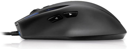 SQ1600 RGB Лазерна Геймърска Мишка 6000 DPI Черна