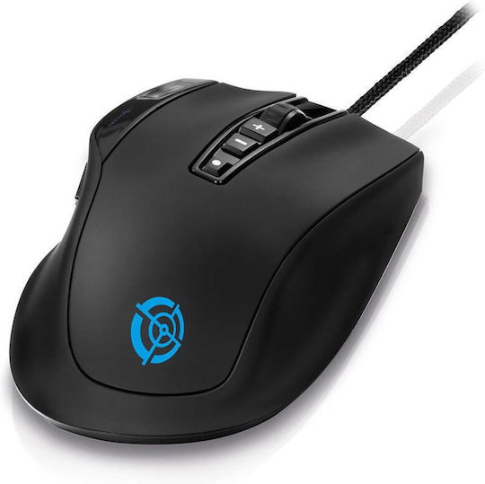 SQ1600 RGB Лазерна Геймърска Мишка 6000 DPI Черна