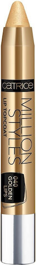 Catrice Cosmetics Million Styles Lip Topcoat Pencil Lipstick Sheer 040 Golden Lips 2.2gr