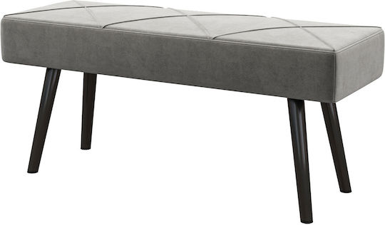 Ταμπουρέ Γκρι 100x36x45εκ. Ταμπουρέ Γκρι 100x36x45εκ.