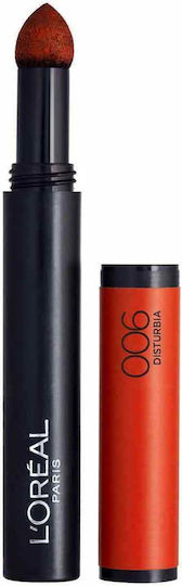 L'Oreal Paris Υγρό Κραγιόν Matte 006 Disturbia 11gr