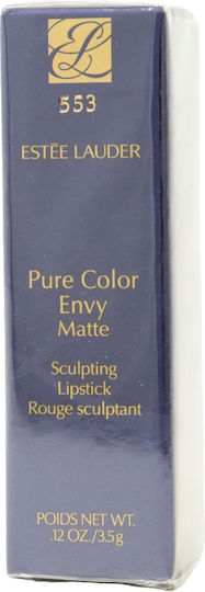Estee Lauder Pure Color Envy Klassischer Lippenstift Matt 553 Passion 3,5 g