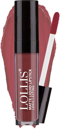 Lollis Beauty Make Up Lang anhaltend Flüssig Lippenstift Matt 21