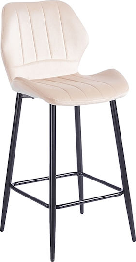 Σκαμπό Μπαρ Dylan Beige 46x45x65εκ. Σκαμπό Μπαρ Dylan Beige 46x45x65εκ.