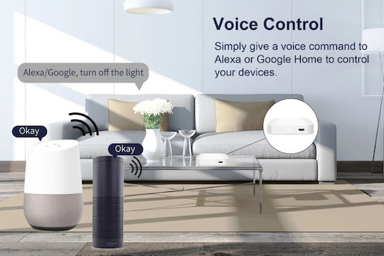 Tuya Smart Gateway Wi-Fi / Zigbee Съвместим с Google Home и Alexa