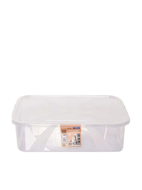 Rotho Babydesign Kunststoff Aufbewahrungsbox mit Deckel Transparent 12lt